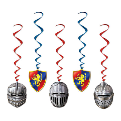 Beistle Medieval Party Whirls (5/Pkg)
