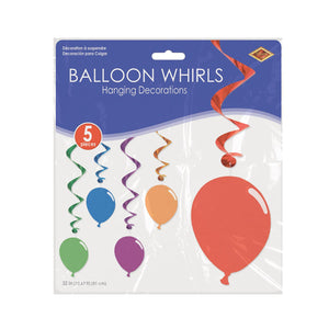 Bulk Balloon Whirls (Case of 30) by Beistle