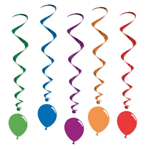 Beistle Balloon Whirls (5/Pkg)