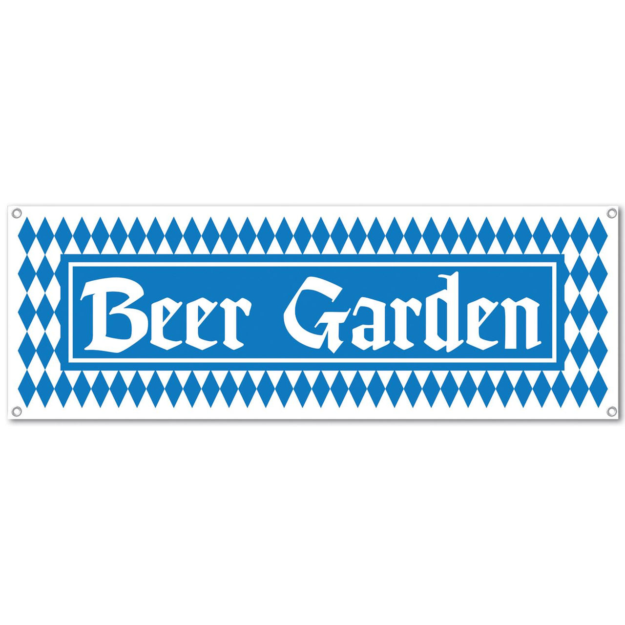 Beistle Oktoberfest Beer Garden Sign Banner