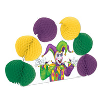Beistle Mardi Gras Pop-Over Centerpiece