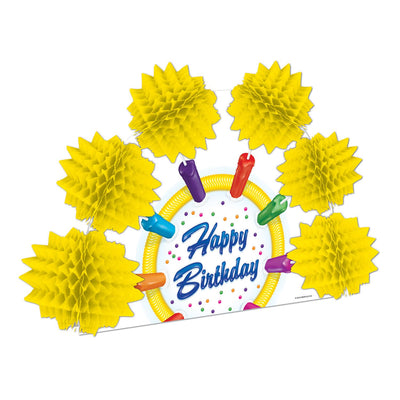 Beistle Happy Birthday Party Pop-Over Centerpiece