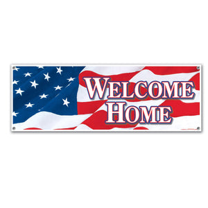 Beistle Welcome Home Party Sign Banner