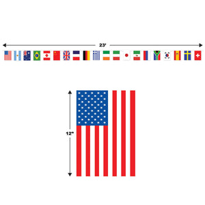 Theme Party - International Flag Banner