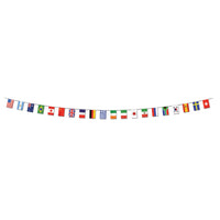 Beistle International Flag Pennant Party Banner (12