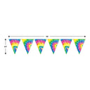 Tie-Dyed Pennant Banner (Case of 12) Sold in Bulk