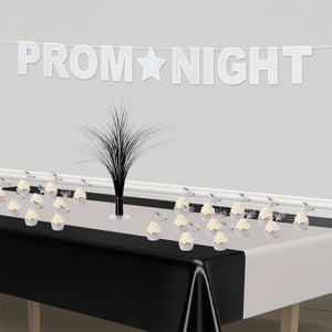 Beistle Glittered Prom Night Streamer (Pack of 12) - Back to School Decorations