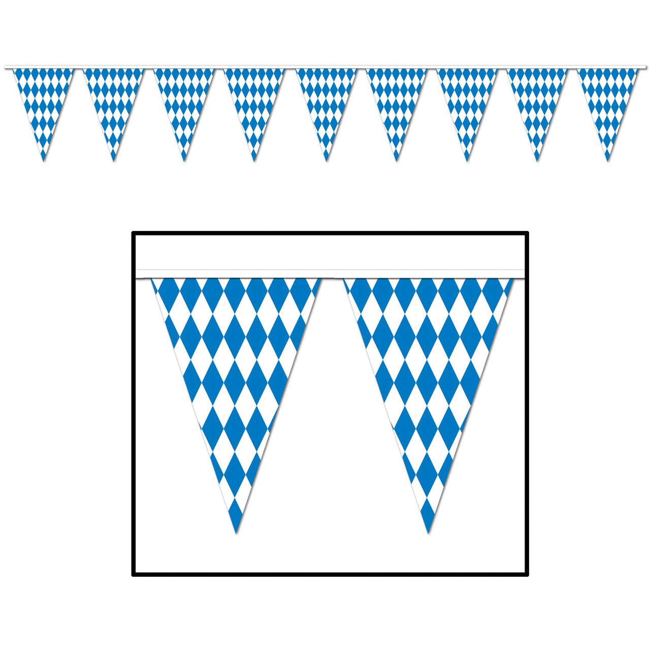 30 ft. Beistle Oktoberfest Pennant Banner