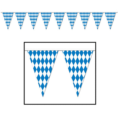 30 ft. Beistle Oktoberfest Pennant Banner
