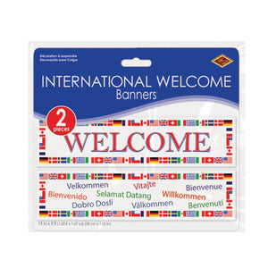 International Welcome Banners ->