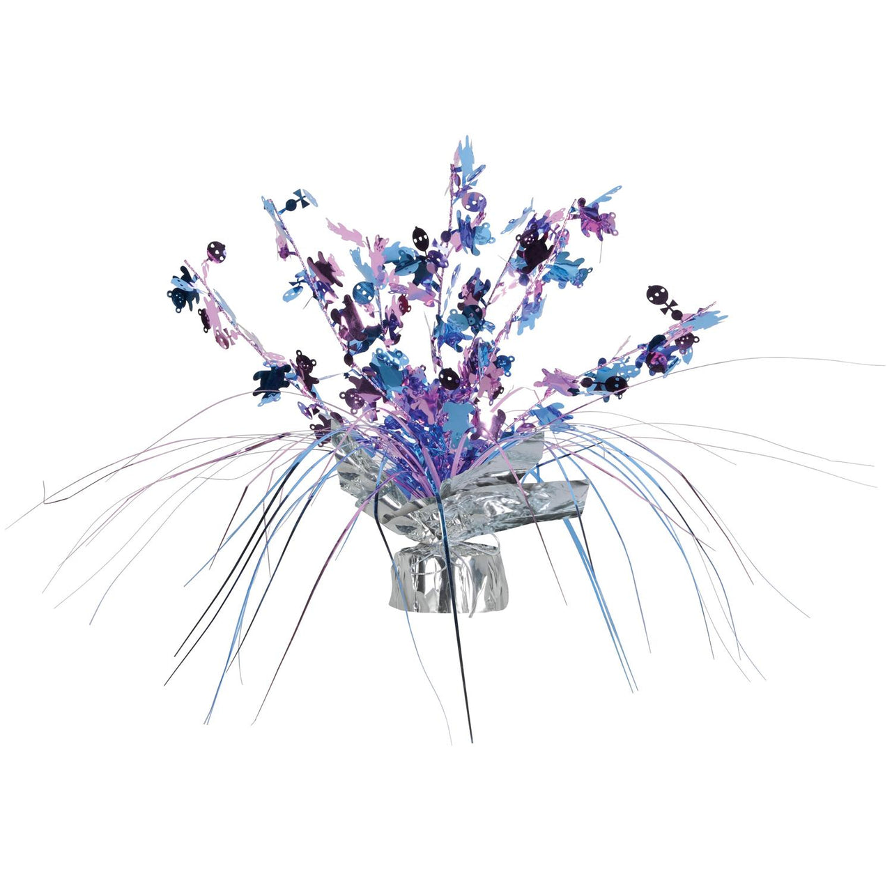 Beistle Teddy Bear & Rattle Centerpiece