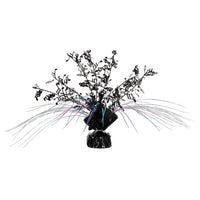 Musical Notes Party Centerpiece - black - cerise - turquoise