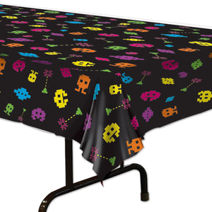 Bulk 80's Tablecover (Case of 12) by Beistle