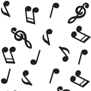 Bulk Musical Notes Tablecover (Case of 12) by Beistle