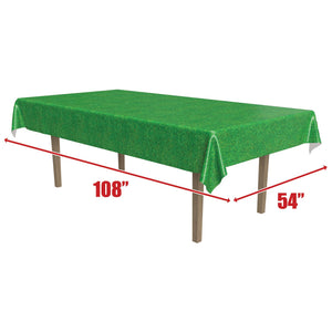 Bulk Grass Tablecover (Case of 12) by Beistle