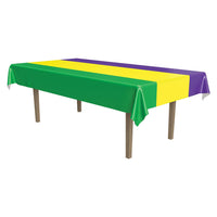 Beistle Mardi Gras Tablecover