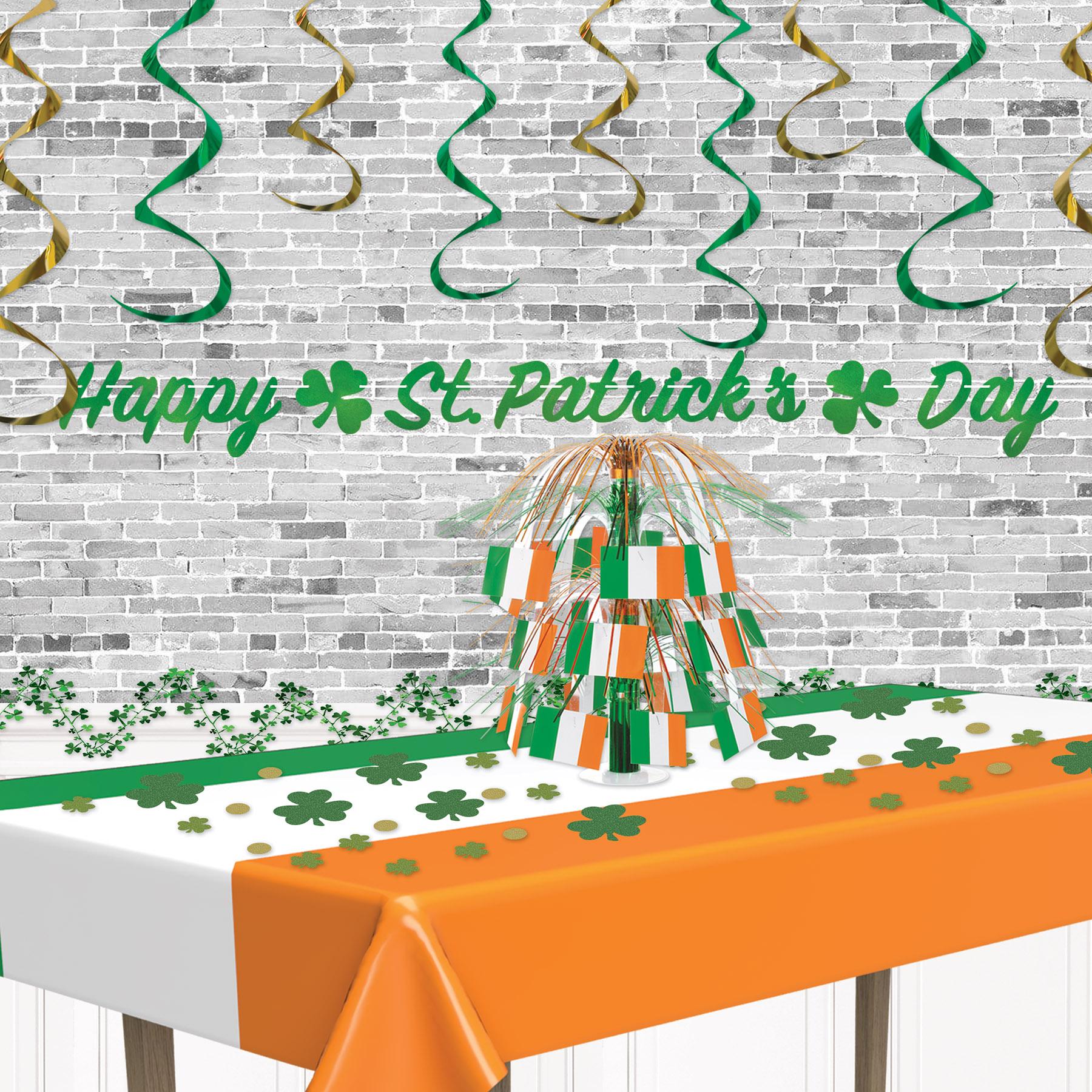 Beistle Irish Party Tablecover