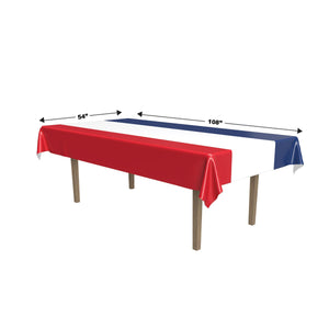 Patriotic Tablecover - red, white, blue 