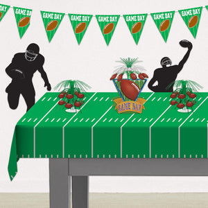 Bulk Game Day Football Tablecover 54'' x 108'' (Case of 12) by Beistle