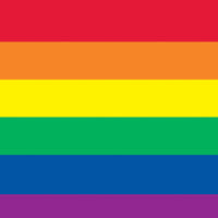 Bulk Rainbow Tablecover (Case of 12) by Beistle