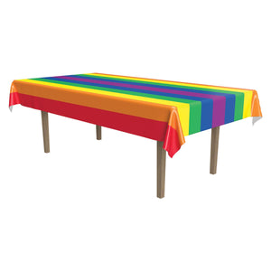 Beistle Rainbow Party Tablecover