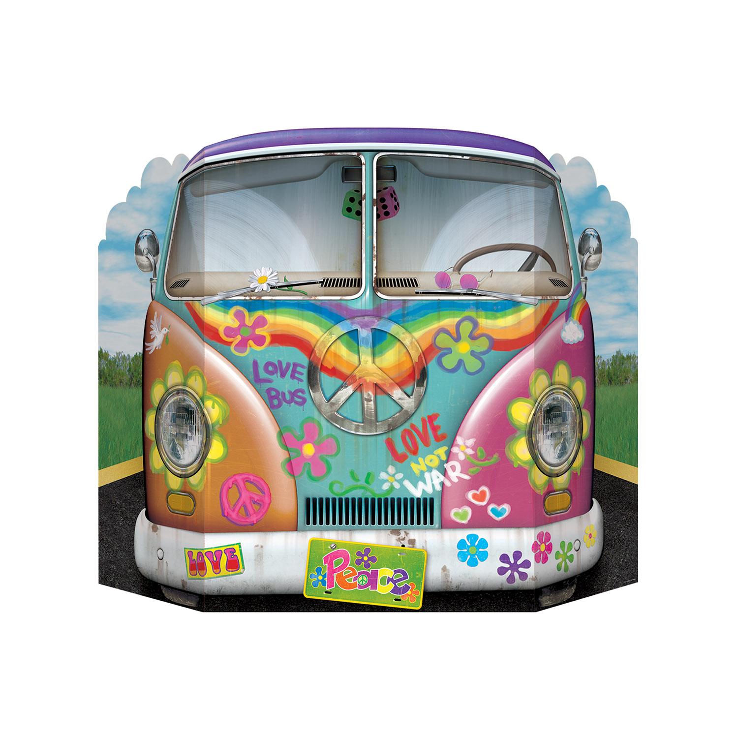 Beistle Hippie Bus Party Photo Prop