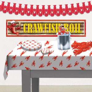 Bulk Crawfish Tablecover (Case of 12) by Beistle