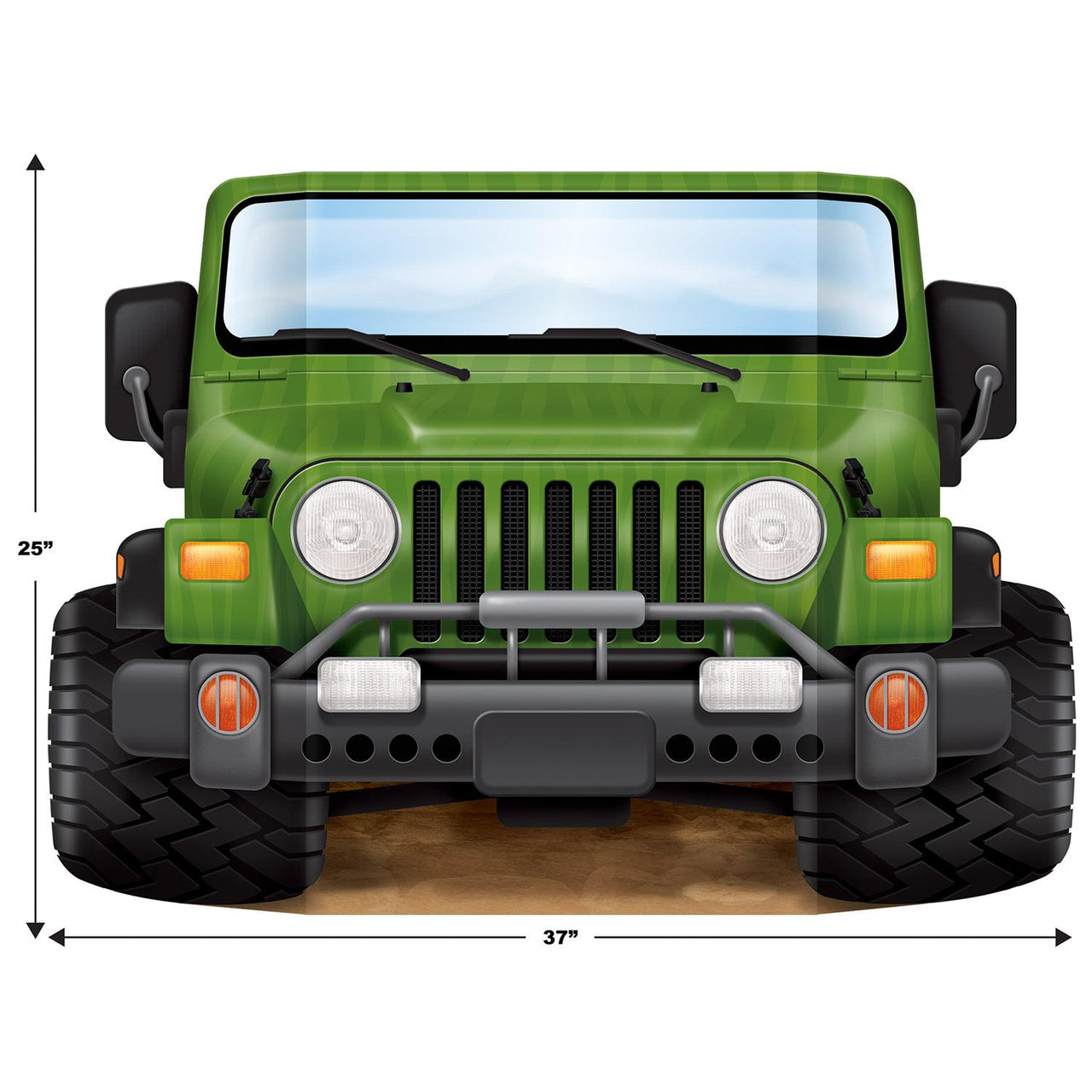 Jungle Safari Photo Prop Jungle Party Theme (Case of 6)