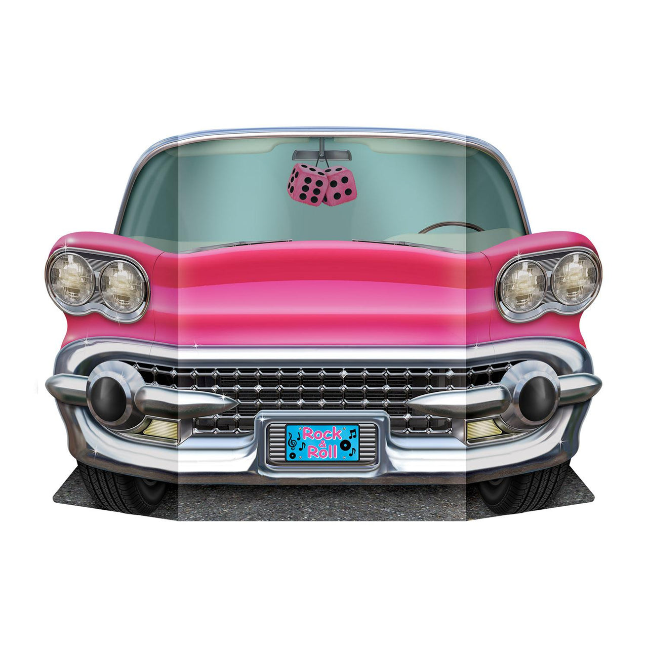 Beistle Pink Convertible Party Photo Prop