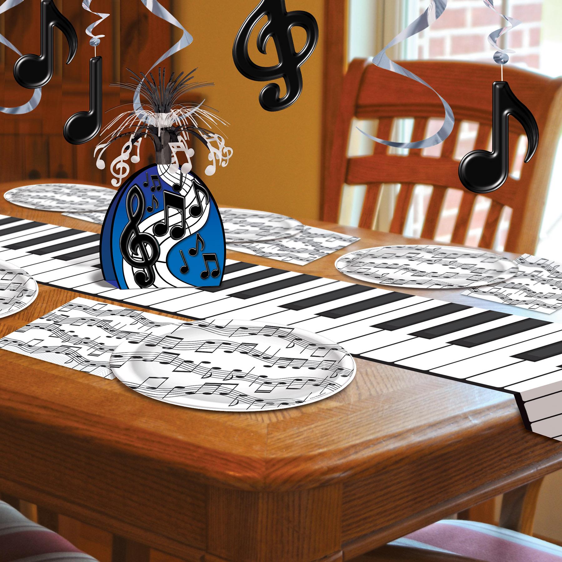 Beistle Musical Notes Party Paper Plates 9 inch, 8/Pkg