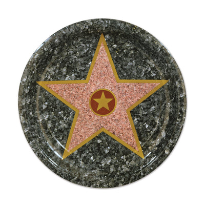Awards Night Star Theme Party Paper Plates 7 inch (8/Pkg)