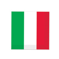 Beistle Fiesta Red, White & Green Beverage Napkins (16/Pkg)