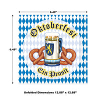 Bulk Oktoberfest Luncheon Napkins (Case of 192) by Beistle
