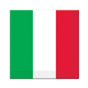 Beistle Red - White & Green Party Luncheon Napkins (16/Pkg)