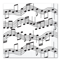 Beistle Musical Notes Party Luncheon Napkins (16/Pkg)