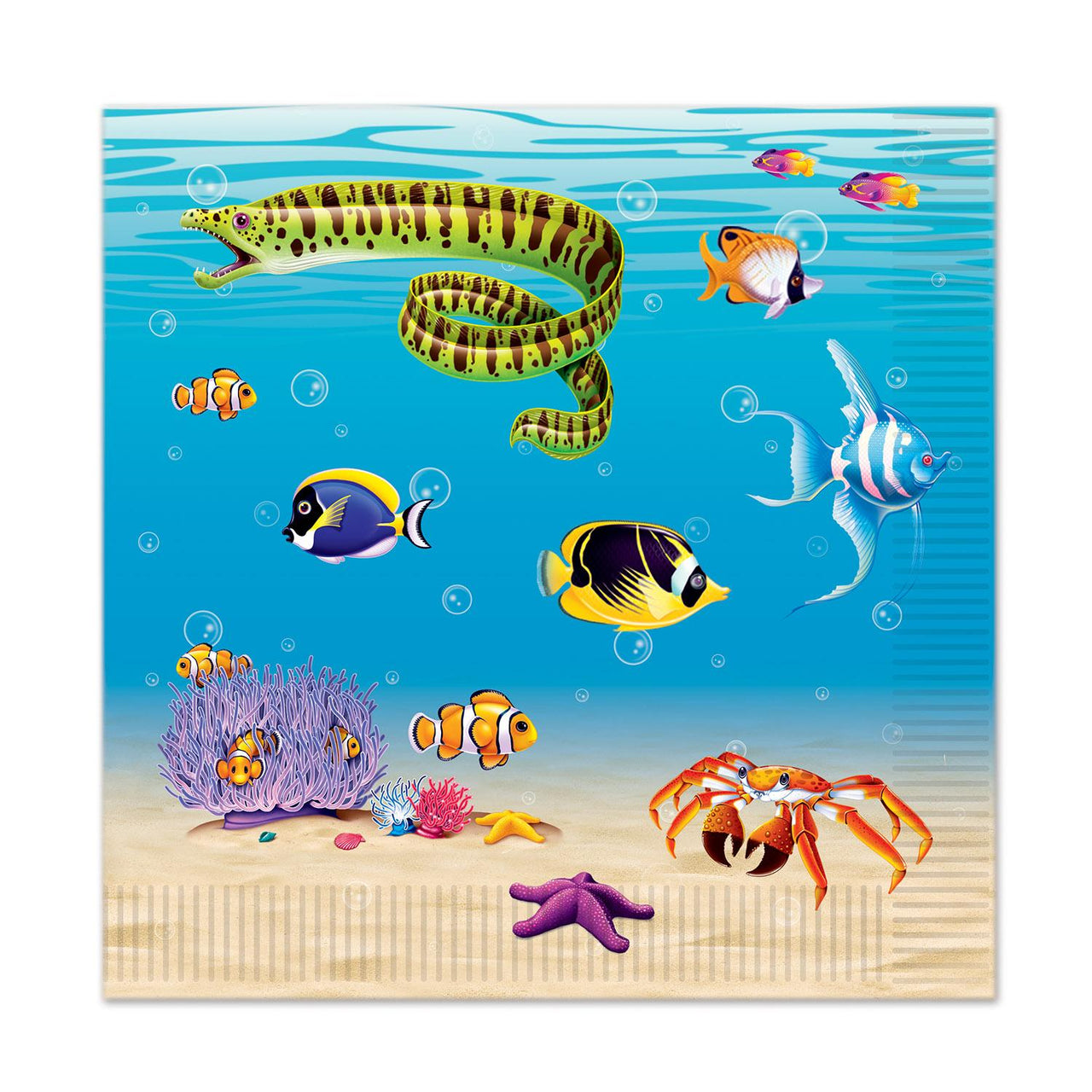 Beistle Under The Sea Party Luncheon Napkins (16/Pkg)