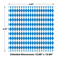 Oktoberfest Harlequin Luncheon Napkins
