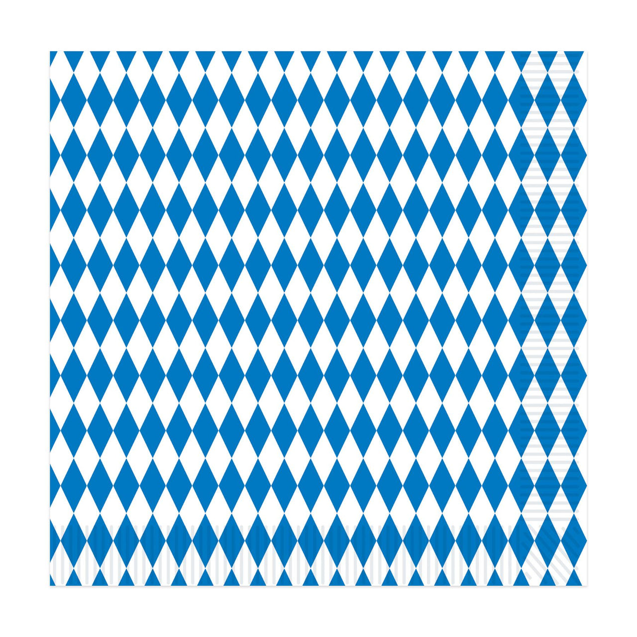 Beistle Oktoberfest Blue & White Luncheon Napkins (16/Pkg)
