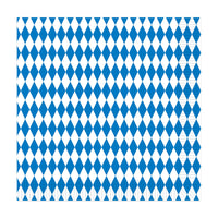 Beistle Oktoberfest Blue & White Luncheon Napkins (16/Pkg)