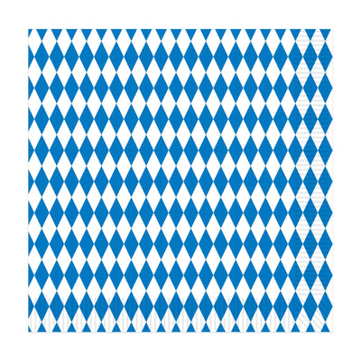 Beistle Oktoberfest Blue & White Luncheon Napkins (16/Pkg)