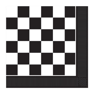 Beistle Checkered Party Luncheon Napkins (16/Pkg)