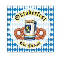 Beistle Oktoberfest Beverage Napkins (16/Pkg)