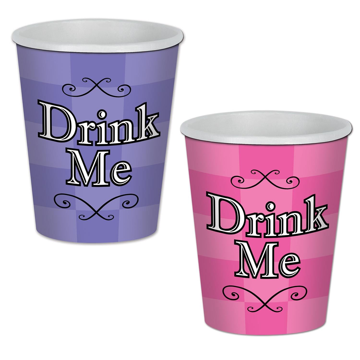 Beistle Alice In Wonderland Party Beverage Cups (8/Pkg)