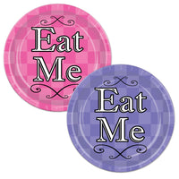 Beistle Alice In Wonderland Party Paper Plates 7 inch, 8/Pkg