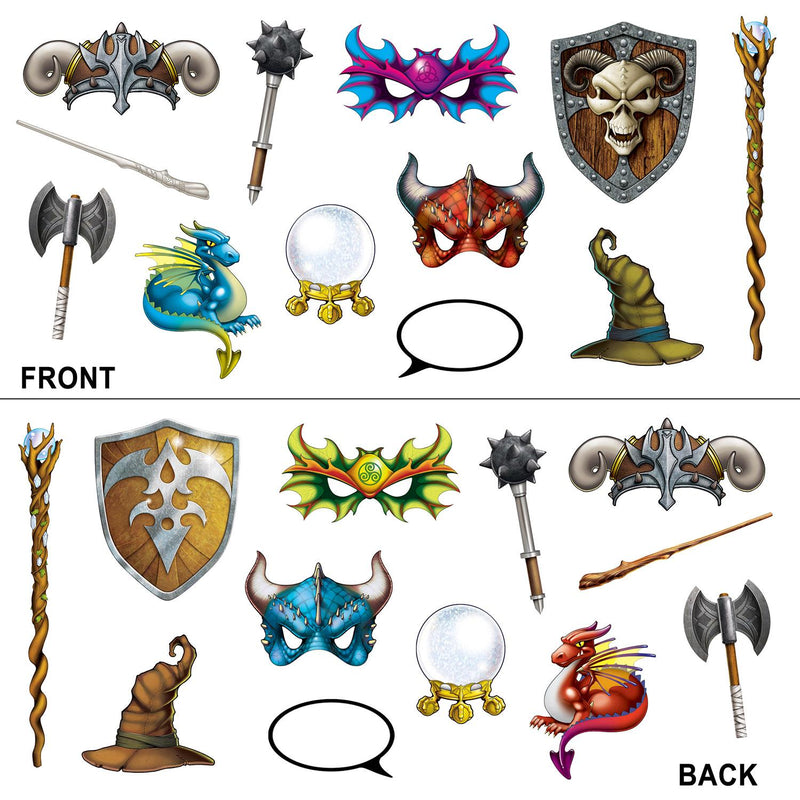 Beistle Fantasy Party Photo Fun Signs (12/Pkg)