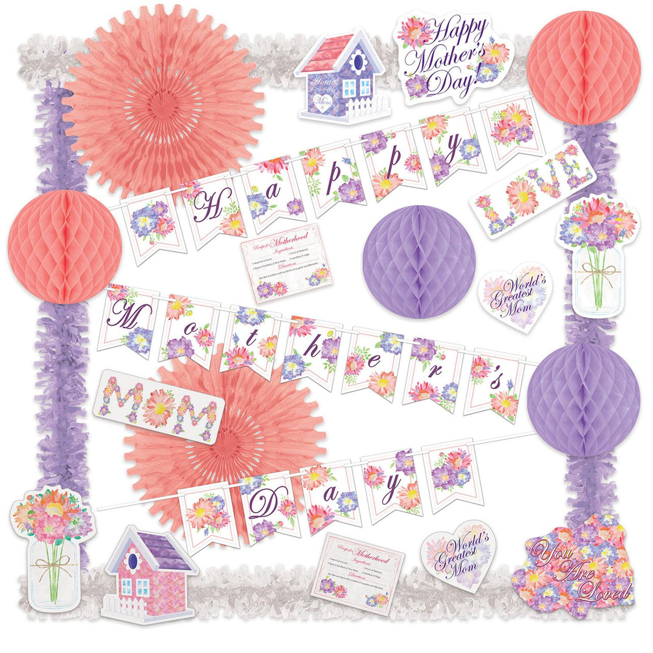 Beistle Mother's Day Decorating Kit