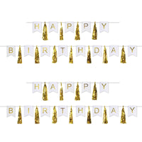Bulk Happy Birthday Tassel Streamer (Case of 24) by Beistle