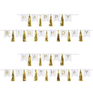 Bulk Happy Birthday Tassel Streamer (Case of 24) by Beistle