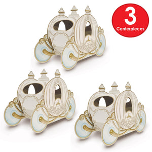 3-D Carriage Centerpiece (Pack of 12)