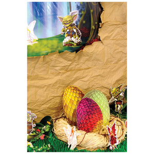Bulk Dragon Egg Decoration Cutouts (Case of 36) by Beistle